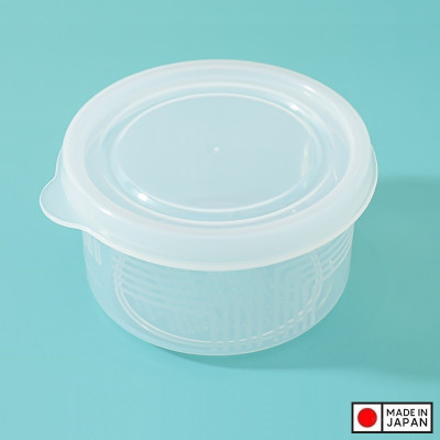 Bộ 03 chiếc hộp đựng thực phẩm tròn Nakaya Firm Pack F 180ml - Hàng nội địa Nhật Bản |#Made in Japan|