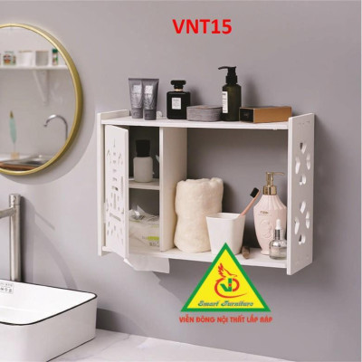 TỦ NHÀ TẮM CHỐNG THẤM NƯỚC MINI VNT15 - NỘI THẤT LẮP RÁP