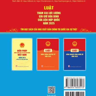 Luật tham gia lực lượng gìn giữ hòa bình của liên hợp quốc năm 2025