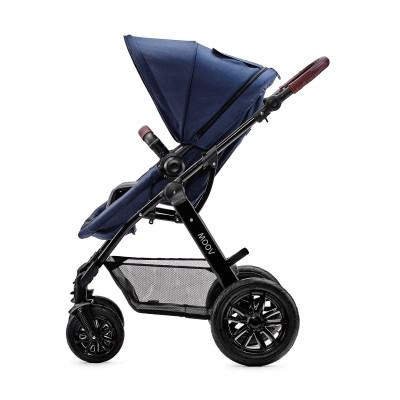 Bộ xe đẩy Kinderkraft MOOV3in1 cho bé từ 0 tháng tuổi đến 22kg  - Gồm xe đẩy, xe nôi và ghế ngồi ô tô - Hàng chính hãng