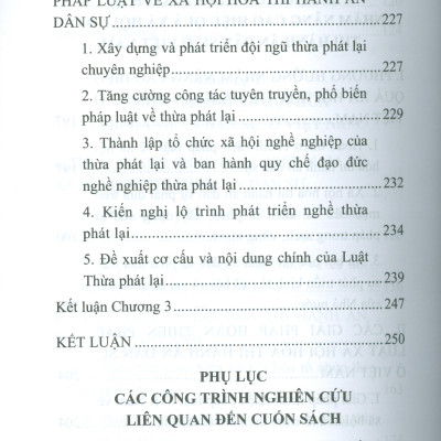 Xã Hội Hoá Thi Hành Án Dân Sự Ở Việt Nam (Sách chuyên khảo)