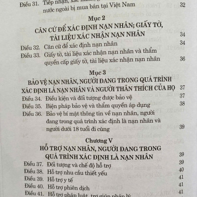 Luật Phòng, Chống Mua Bán Người Năm 2024