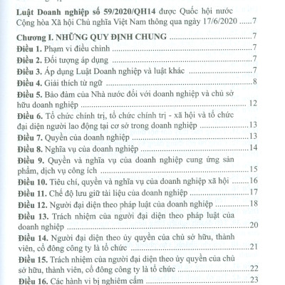 Luật Doanh Nghiệp (Song ngữ Việt - Anh)
