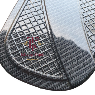 Ốp Nắp Bình Xăng Dành Cho Xe Ford Everest 2016-2021 Vân Carbon Cao Cấp