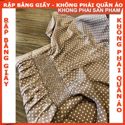 Rập giấy đầm tay liền 875 (BẢN VẼ)