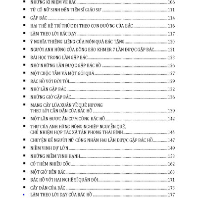 Chủ Tịch Hồ Chí Minh Với Nhân Tài Đất Việt