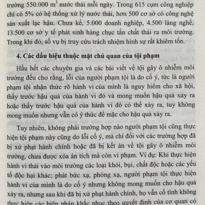 Bình luận Bộ luật hình sự năm 2015- Phần thứ hai Các tội phạm (Chương XIX- Các tội phạm về môi trường)