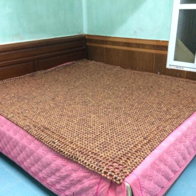 Chiếu hạt gỗ Hương loại 1.6cm - Chiếu hạt gỗ  ( video , hình thật )