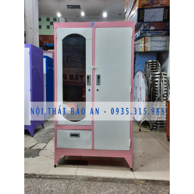 Tủ sắt sơn tĩnh điện 1m6x90cm màu tím