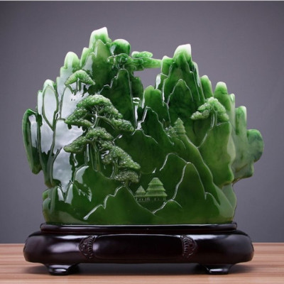 Tượng thuyền thuận buồm xuôi gió cao 23cm trang trí nhà cửa, bàn làm việc