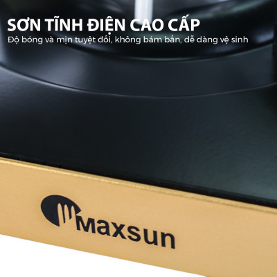 Bếp Ga Mini Cao Cấp Maxsun MS-7 - Công Suất 2900W, Sơn Tĩnh Điện, Nhôm Nhẹ Cao Cấp - Hàng Chính Hãng