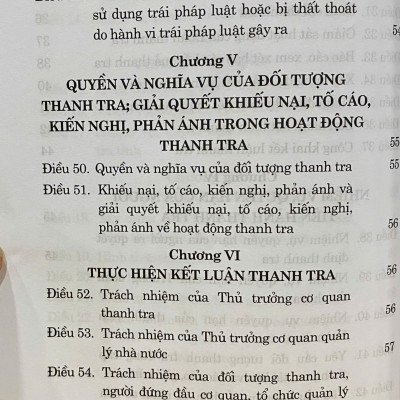 Luật Thanh Tra Năm 2025