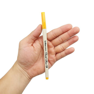 Bút Lông Đầu Cọ Artline Supreme Brush Pen EPFS-F - Pale Orange