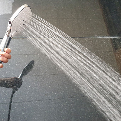 Bộ tay dây sen cao cấp 5 chế độ chảy chất liệu nhựa ABS mạ Chrome Eurolife EL-122SH