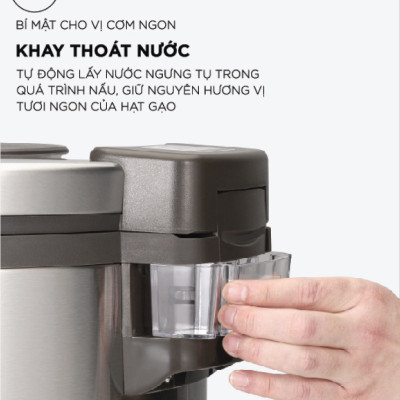 Nồi Cơm Điện Công Nghiệp Cuckoo CR-3555 - 1460W - 6.3L . Hàng Chính Hãng