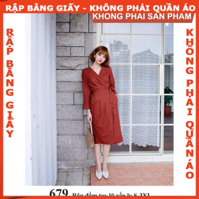 Rập giấy mã 679 (BẢN VẼ) rập đầm