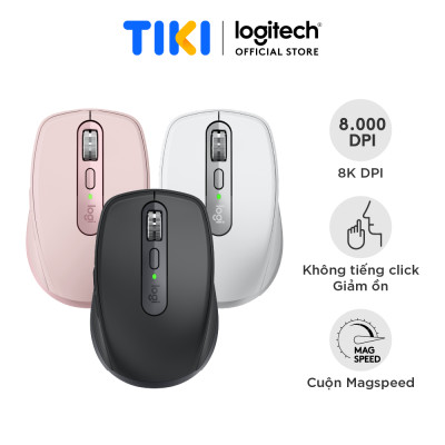 Chuột không dây Logitech MX Anywhere 3S Wireless/ Bluetooth - Hàng chính hãng