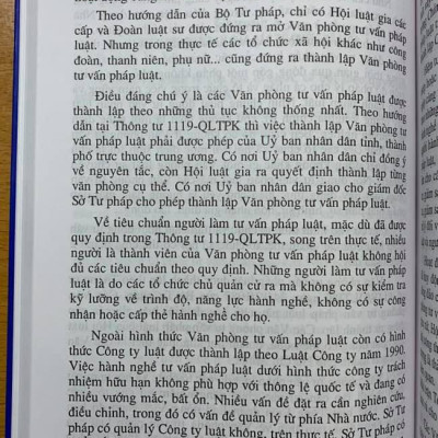 Dịch Vụ Pháp Lý ở Việt Nam Thực Trạng Và Định Hướng Phát Triển