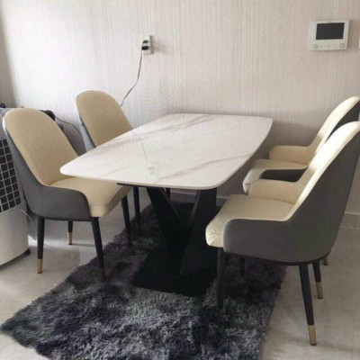 Bộ bàn ăn Juno Sofa 4 ghế chất lượng nhập khẩu