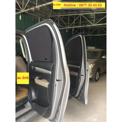 Rèm Che Nắng Xe Toyota Hilux 2016-2018 Hàng Loại 1 MR Ô TÔ