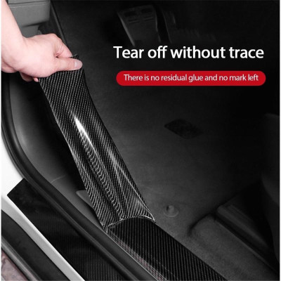 Decal Nano Dày - Dẻo Đa Năng, Chống Thấm, Chống Trầy Xước Cuộn Dài 3 Mét - Vân carbon - băng dính trong suốt