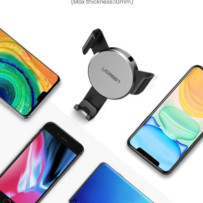 Ugreen UG40907LP130TK 4 - 6 inch Màu Đen Giá đỡ điện thoại trên ô tô - HÀNG CHÍNH HÃNG