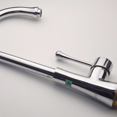 Vòi rửa chén nóng lạnh Eurolife EL-T028 (Trắng bạc)