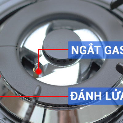 Bếp Ga Âm Rinnai RVB-2BG(D)N - Đen- Hãng chính hãng