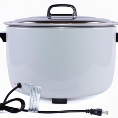 Nồi Cơm Điện Nắp Rời Sharp KSH-D55V (5L) - Trắng - Hàng chính hãng