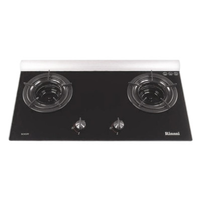 Bếp Ga Âm Rinnai RVB-2G-I(B-MC-BW-XW) - Đen- Hãng chính hãng