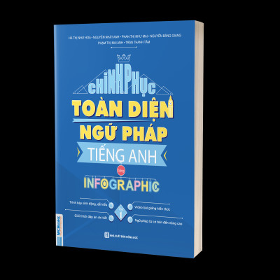 Sách - Chinh phục toàn diện Ngữ pháp tiếng Anh bằng Infographic - Tập 1 - Tặng kèm khóa học