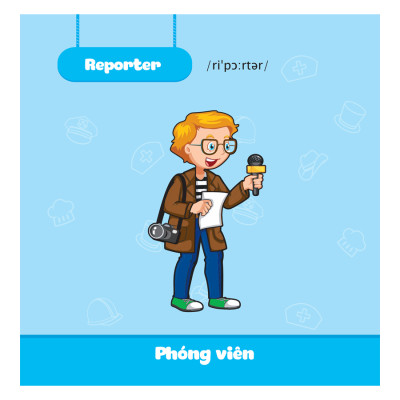 Từ Vựng Song Ngữ Việt Anh Cuốn 5: Nghề Nghiệp Con Yêu