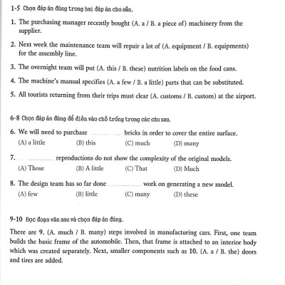 Tomato Toeic Basic Reading