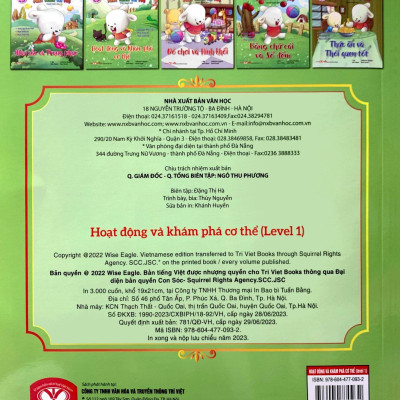 Brady Siêu Đỉnh - 365 Ngày Phát Triển Trí Tuệ - Level 1 - Hoạt Động Và Khám Phá Cơ Thể