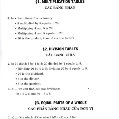 We Learn Maths In English - Em Học Toán Bằng Tiếng Anh 3 - HA