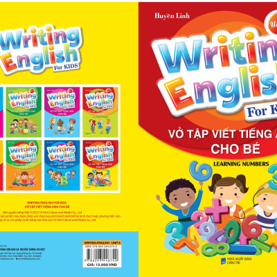 Vở Tập Viết Tiếng Anh Cho Bé - Tập 8