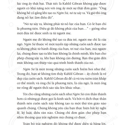 Đọc Ngôn Sứ, nói về Yêu - OSHO