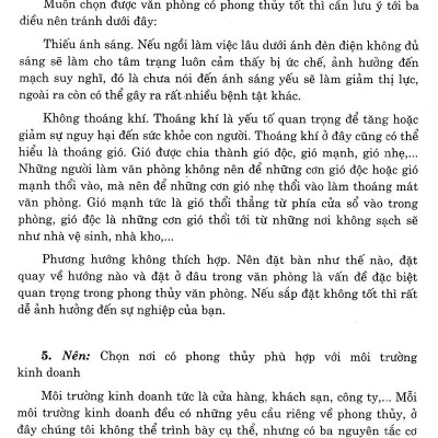 Phong Thủy Trong Kinh Doanh (Tái Bản)