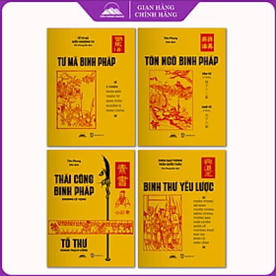 Sách - Combo 4 Cuốn Binh Pháp Toàn Thư - NXB Đồng Nai