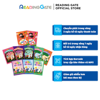 Sách DODO ABC WORKBOOK - PHONICS 4 READING GATE Cho Bé Từ 5 Đến 8 Học Ngữ Âm, Đánh Vần Tiếng Anh 