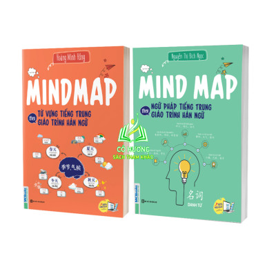Sách - Mindmap Ngữ pháp Tiếng Trung theo giáo trình Hán ngữ (MC)