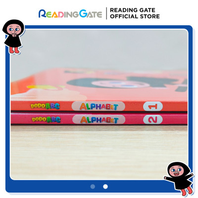 Combo 2 Quyển Sách DODO ABC WORKBOOK - ALPHABET SET READING GATE Cho Bé Từ 5 Đến 8 Tuổi  làm quen  với Bảng chữ cái