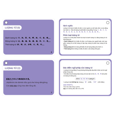 Flashcard Ngữ Pháp Tiếng Trung - 241 Cấu Trúc Ngữ Pháp Luyện Thi HSK 123456 - Bộ Thẻ Học Ngữ Pháp Tiếng Trung Cầm Tay - Phạm Dương Châu (Phiên bản màu sắc đặc biệt))