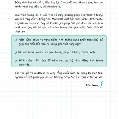 Sketchnote English Vocabulary