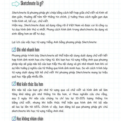 Sketchnote English Vocabulary