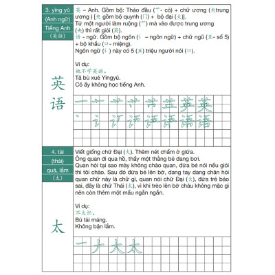 Combo Sách Luyện Nhớ 3300 Chữ Hán 3 Quyển - 3 cấp 123 - Phạm Dương Châu