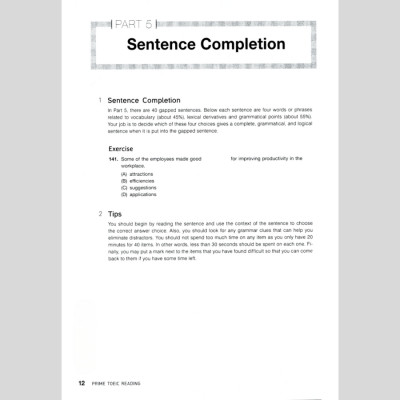 Prime TOEIC Reading