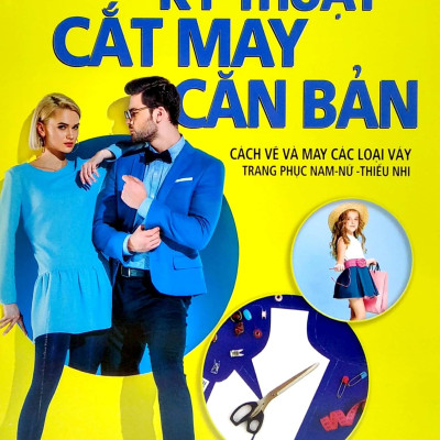 Bộ Sách Cắt May Cho Người Bắt Đầu Tự Học Đến Nâng Cao (Bộ 5 Cuốn)