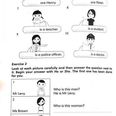 Graded Grammar Exercises 1