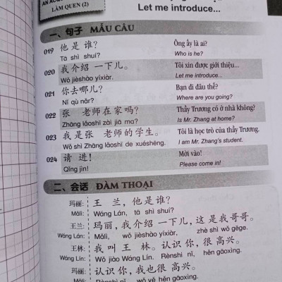 301 Câu Đàm Thoại Tiếng Hoa (Không CD)
